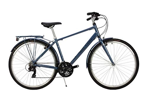 Comfort Bike : Raleigh PIONEER CROSSBAR FRAME BLUE Blue 17" frame