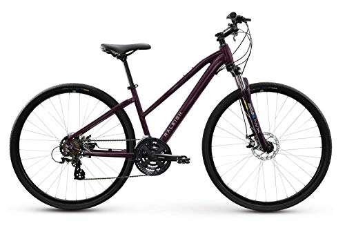 Comfort Bike : RALEIGH Unisex's ROUTE 1 Step Thru Bicycle, Purple, Medium