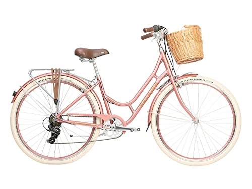 Comfort Bike : Raleigh - WIL19T2 - Willow 700c Women's Traditional Bike in Pink Size Medium