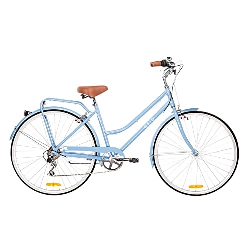 Comfort Bike : REID Women's Ladies Classic Lite 7-Speed Baby Blue 42cm Bike, s
