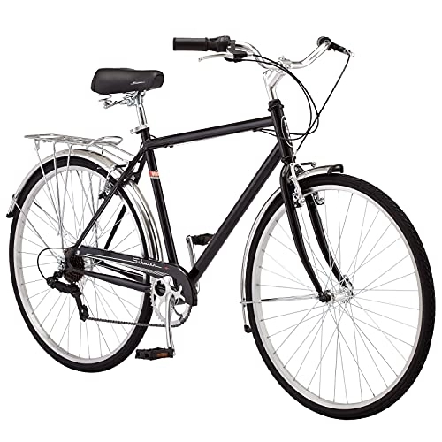 Comfort Bike : Schwinn Wayfarer Hybrid 700C Wheel Bicycle, Black, 18" / Medium