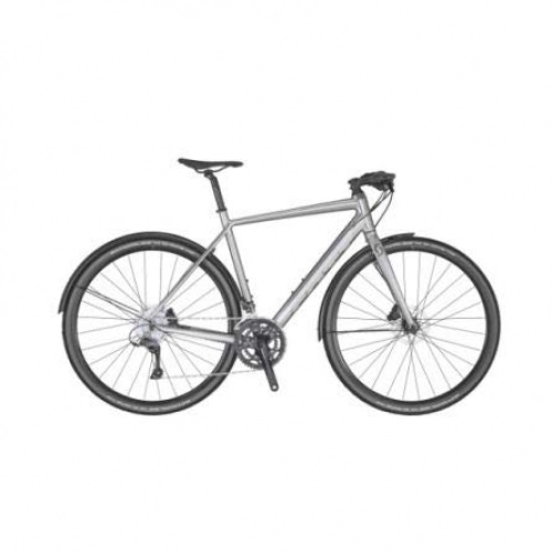 Comfort Bike : Scott METRIX 30 EQ, silver, M