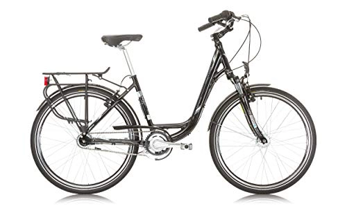 Comfort Bike : Sprint SOLARA LADY NEXUS7 Women City Bike 26" Wheels 17'' Frame (Black)