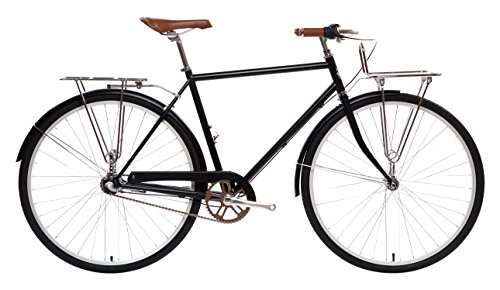 Comfort Bike : State Bicycle Co. City Bike Deluxe | The Elliston Lightweight 3-Speed Dutch Style Urban Cruiser | Small 48cm