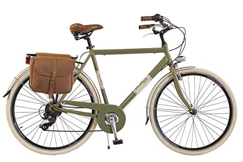 Comfort Bike : Via Veneto By Canellini Bike Bicycle citybike CTB Man Vintage Retro Via Veneto Aluminium (54, Green)