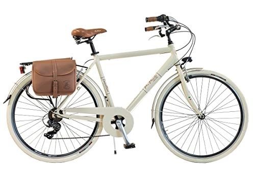 Comfort Bike : Via Veneto By Canellini Bike Bicycle citybike CTB Man Vintage Retro Via Veneto Aluminium (58, Beige)