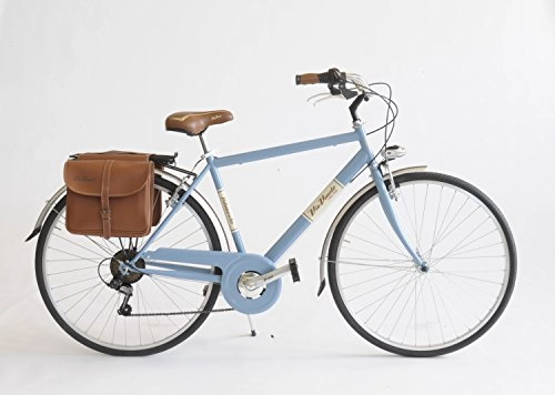 Comfort Bike : Via Veneto City Bike 28Inch 605Man Blue RH 50cm