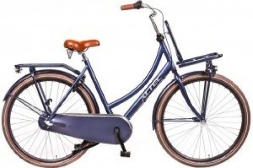Comfort Bike : Vintage 28-Inch- 50 cm Women 3G Coaster Brake Blue Jeans