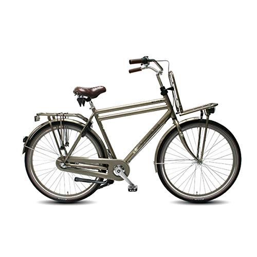 Comfort Bike : Vogue Elite 28 Inch 50 cm Men 7SP Coaster Brake Gold