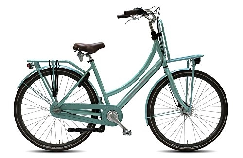 Comfort Bike : Vogue Elite 28 Inch 50 cm Woman 3SP Roller brakes Mint Green