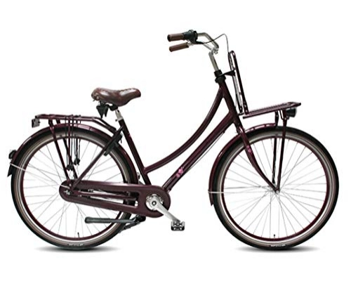 Comfort Bike : Vogue Elite 28 Inch 50 cm Woman 7SP Coaster Brake Purple