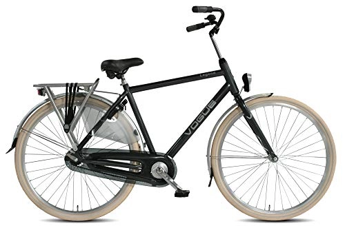 Comfort Bike : Vogue Legend 28 Inch 53 cm Men Coaster Brake Dark Grey