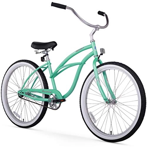 Cruiser Bike : Firmstrong Urban Lady Single Speed - Women's 26" Beach Cruiser Bike (Mint Green)