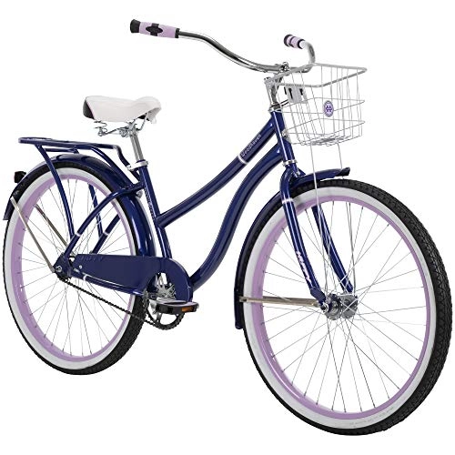 Cruiser Bike : Huffy Woodhaven 26" Women's Cruiser Bike - Midnight Purple