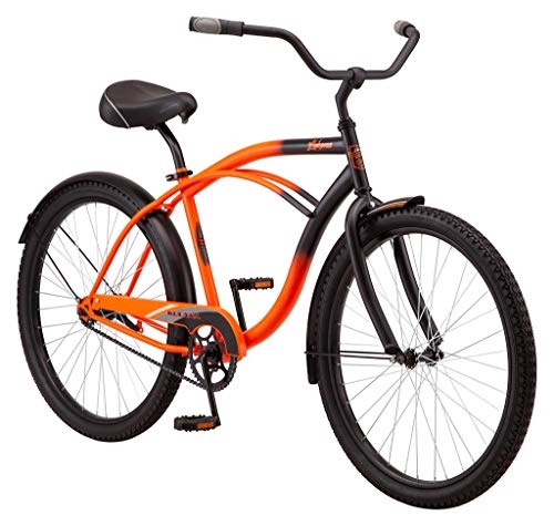 Cruiser Bike : Kulana Lakona Shore Adult Beach Cruiser Bike, 26-Inch Wheels, Single Speed, Orange / Black (R7350AZ)