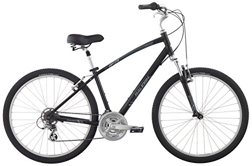Cruiser Bike : Raleigh Bikes Venture 3.0 Comfort Bike, 15" / Sm, Black, 15" / Small