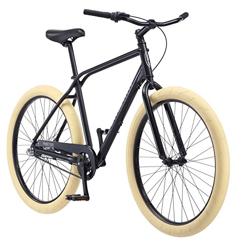 Cruiser Bike : Schwinn Phantom Urban 3 Speed Cruiser 27.7" Wheel Bicycle, Black, 18" / One Size