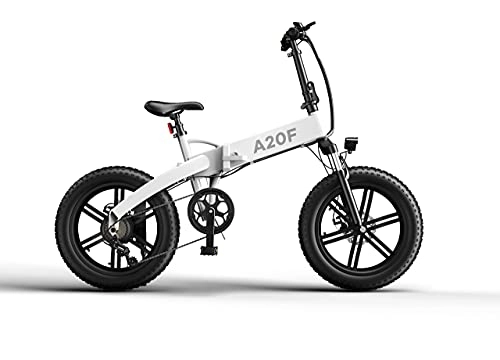 Electric Bike : (UK Next Working Day Delivery) ADO A20F 500W Motor 25km / h 10Ah 20 Inches Folding Electric Bike(White)