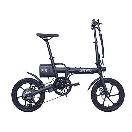 Electric Bike : 16 Inch Folding Electric Bike, 36V 7.8Ah Lithium-Battery Endurance 40-60KM For Outdoor Cycling Work Out Commuting