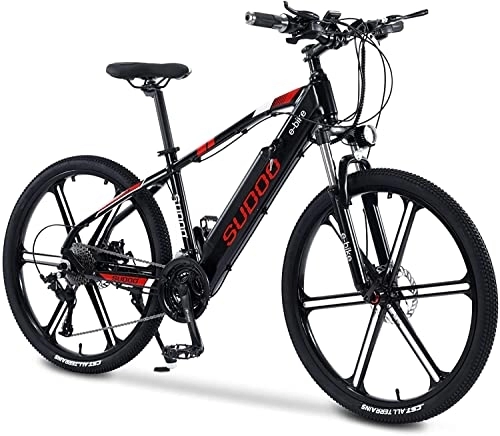 Electric Bike : 26" Electric Bikes for Adults. 2603 Ebike with 250W High-Speed Mid-Drive Brushless Motor. Electric Bikes Built-in 36V-10.4AH Removable Li-Ion Battery, MICRO 27-Speed, M5 LCD Display, Dual Disk Brake