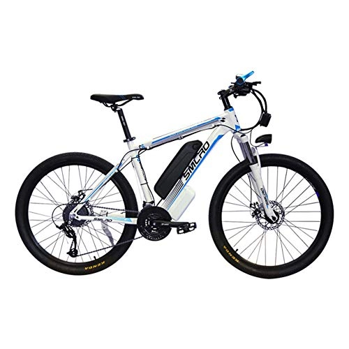 Electric Bike : 26'' Electric Mountain Bike Removable Large Capacity Lithium-Ion Battery (48V 350W), Electric Bike 21 Speed Gear Three Working Modes-2