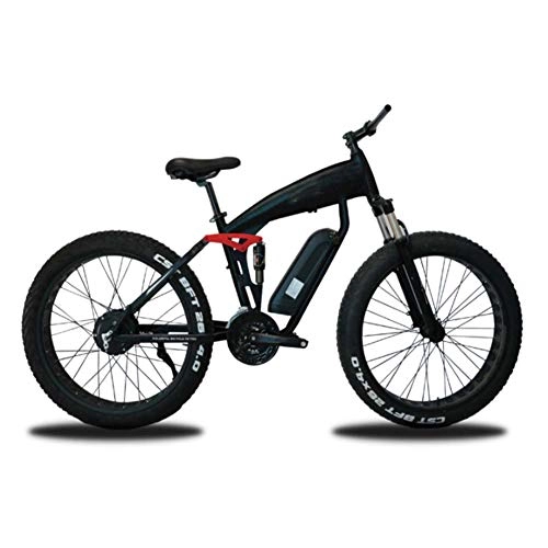 Electric Bike : 26 Inch Electric Bikes, 36V 10A Boost Bike Full Shock Absorption Adult Bicycle Sports Outdoor Cycling