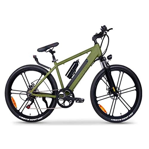 Electric Bike : 26 inch Electric Bikes Bicycle, 48V10A 350W Mountain Bike Aluminum alloy Frame Adult Cycling Sports Outdoor, Green
