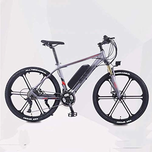Electric Bike : 26 inch Electric Bikes, Boost Mountain Bicycle Aluminum alloy Frame Adult Bike Outdoor Cycling, Purple