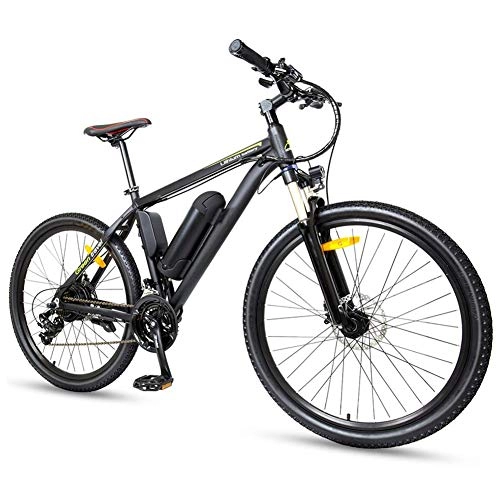 Electric Bike : 26 inch Electric Mountain Bike 36V 10A Lithium Battery Electric Bicycle with Large LCD Display, 21 Speed, for Adult Men Women - Loading 150kg / 330lbs