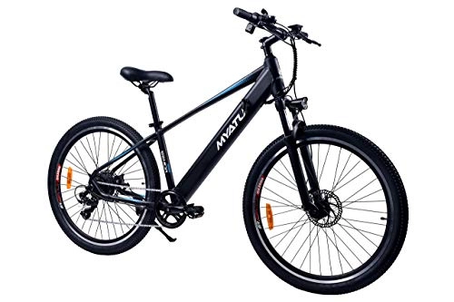 Electric Bike : 27.5" Electric Bicycle with 250W Motor, 36V 8Ah Battery Electric Bike, 7-speed Gear (Black)