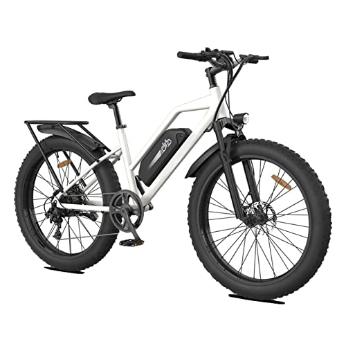 Electric Bike : 28 MPH Electric Mountain Bike 48V 13Ah Removable Lithium Battery 26 '' Electric Bike for Adults with Rear Shelf 750W Motor Powerful Ebike for Cycling Enthusiasts