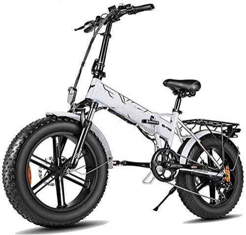 Electric Bike : 3 wheel bikes Electric Ebikes 500w Folding Electric Bike Adult Mountain E Bike with 48v12.5a Lithium Battery Electric Bicycle 7-speed Gear Shifts with Electric Lock Fast Battery Charger