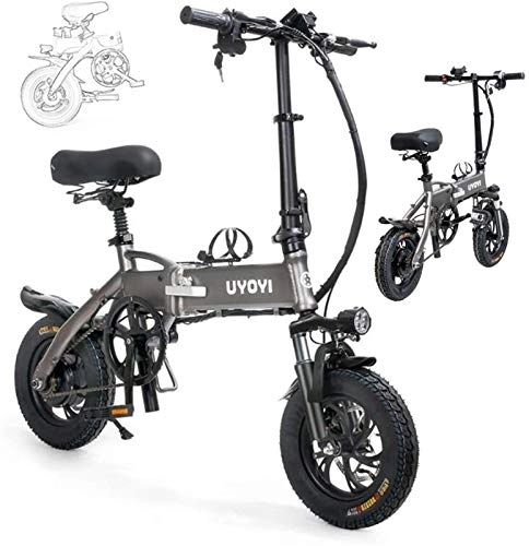 Electric Bike : 3 wheel bikes Electric Ebikes Folding E-Bike Electric Bike 250W Aluminum Electric Bicycle Adjustable Lightweight Magnesium Alloy Frame Foldable Variable Speed E-Bike with LCD Screen for Adults And Te