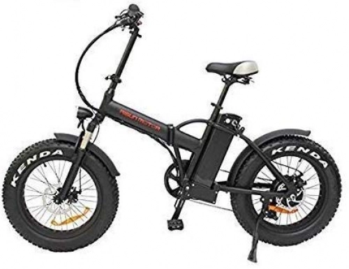 Electric Bike : 48V 500W or 750W 8Fun Bafang Hub Motor 20" Ebike Mini Folding Fat Tire Electric Bicycle with with Hydraulic Disc Brake (48V 500W, 48V 12.5AH Lithium Battery)