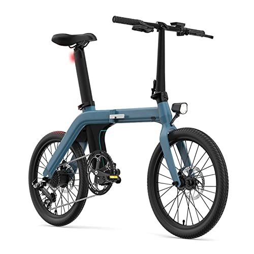 Electric Bike : Adult 250W Electric Bike Folding 20 Inch Electric Bicycle 36V 11.6Ah Removable Lithium Battery 7-Speed Gear Ebike 25km / H (Color : 36V 11.6AH)