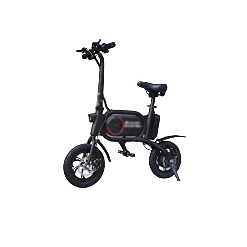 Electric Bike : Adult Electric Bicycles Battery Motor Folding Electric Bike 12 Inches Tyres Bicycle Adult Ebike Aluminum Alloy Frame