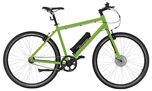 Electric Bike : AEROBIKE 28" Wheels Pedal Assisted Mountain Bike 36v Li-ion Battery SRAM Automatix Gear System (Green)