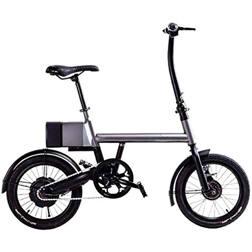 Electric Bike : Amantiy Electric Mountain Bike, Folding Electric Bike Removable Lithium-Ion Battery for Adults 250W Motor 36V Urban Commuter Folding E-Bike City Bicycle Max Speed 25 Km / H Electric Powerful Bicycle