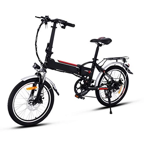 Electric Bike : ANCHEER- Folding Electric Bike with 36V 8AH Removable-Urban
