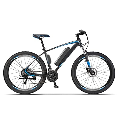 Electric Bike : AORISSE Electric Bike, 26" Electric Commuter Bicycle Mountain Bike with 250W Motor 36V Lithium Battery 27-Speed, Removable Battery, B, Electric Durability 45KM