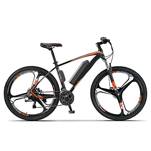 Electric Bike : AORISSE Electric Bike, 27-Speed Adult Electric Commuter Mountain Bicycle Integrated Wheel All Terrain 26" 250W 36V Ebike for Outdoor Cycling Travel Work Out, A, Electric Durability 65KM
