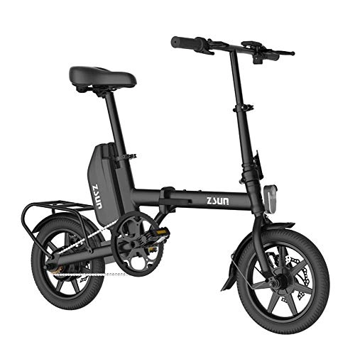 Electric Bike : Archer 14-Inch Folding Electric Bike Light-Weighted Led Lights Waterproof LCD Power Display
