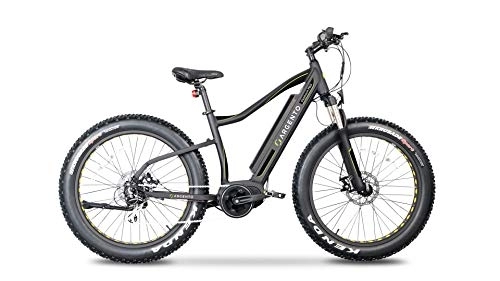 Electric Bike : Argento Elephant Pro Fat Mountain Bike, Electric Bike, Unisex, Adult, Black, One Size
