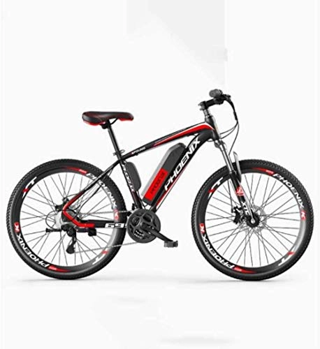 Electric Bike : baozge Electric Bike 26 Mountain Bike for Adult All Terrain 27-speed Bicycles 36V 50KM Pure Battery Mileage Detachable Lithium Ion Battery Smart Mountain Ebike for Adult-C4 electric 40KM / hybrid 90KM