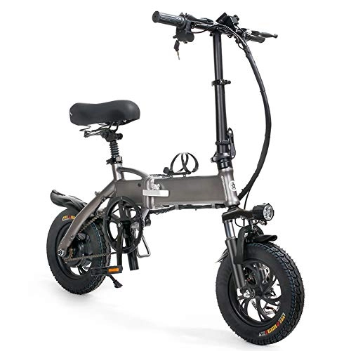 Electric Bike : BESTSUGER Folding Electric Bike, Ebike with 250W Motor and Removable 48V8AH Lithium Battery for Adults, Three Working Modes and Height Adjustable