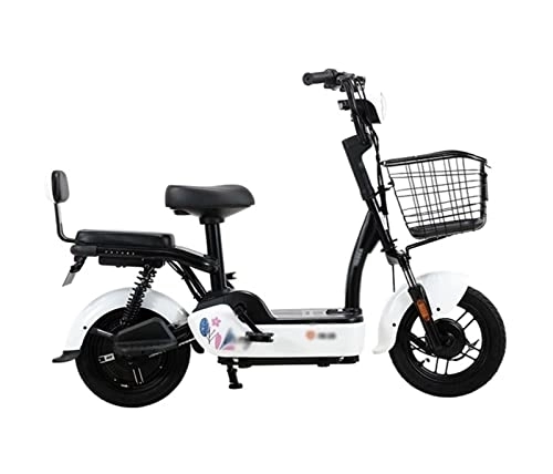 Electric Bike : Bicycles for Adults Small and Lightweight Auxiliary Electric Bicycle (Color : Blue)