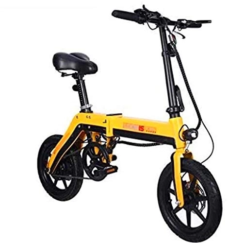 Electric Bike : Bike Electric Ebikes, Outdoor Electric Bike, Folding Electric Bicycle for Adults 250W Motor 36V Urban Commuter Folding E-bike City Bicycle Max Speed 25 Km / h Load Capacity 120 Kg