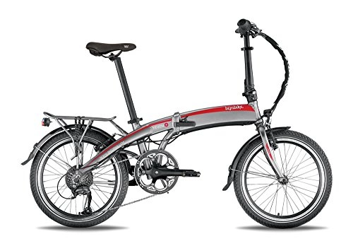 Electric Bike : BIZOBIKE Folding Electric Bicycle bizo7even battery-Samsung 36V 10AH 360WH-Black / Green: 90KM-Weight: 18.9kg on Amazon