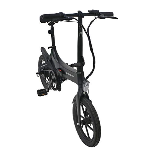 Electric Bike : BSTOPSEL ONEBOT Folding Electric Bikes for Adults 16 36V 6.4Ah 250W 25KM / h E-Bike