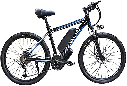 Electric Bike : CASTOR Electric Bike 26 Inch Bikes Motorcycles Bicycle for Outdoor Cycling Travel Work 48V 13Ah Removable LithiumIon Battery LED Display Adult